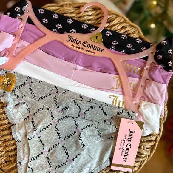 Juicy Couture seamless no show panties underwear 5 pack bundle value - Picture 5 of 12
